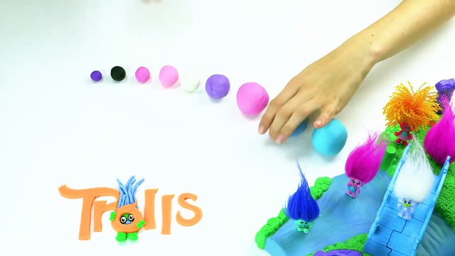 Learn How to Make A Play-Doh Trolls Logo | Trolls fll mvie | Craft Videos For Kids Crafty Kids