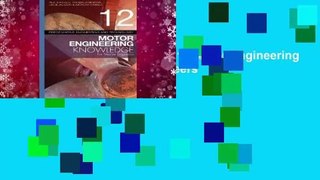 [MOST WISHED]  Reeds Vol 12 Motor Engineering Knowledge for Marine Engineers