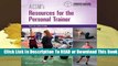 Online ACSM's Resources for the Personal Trainer  For Free