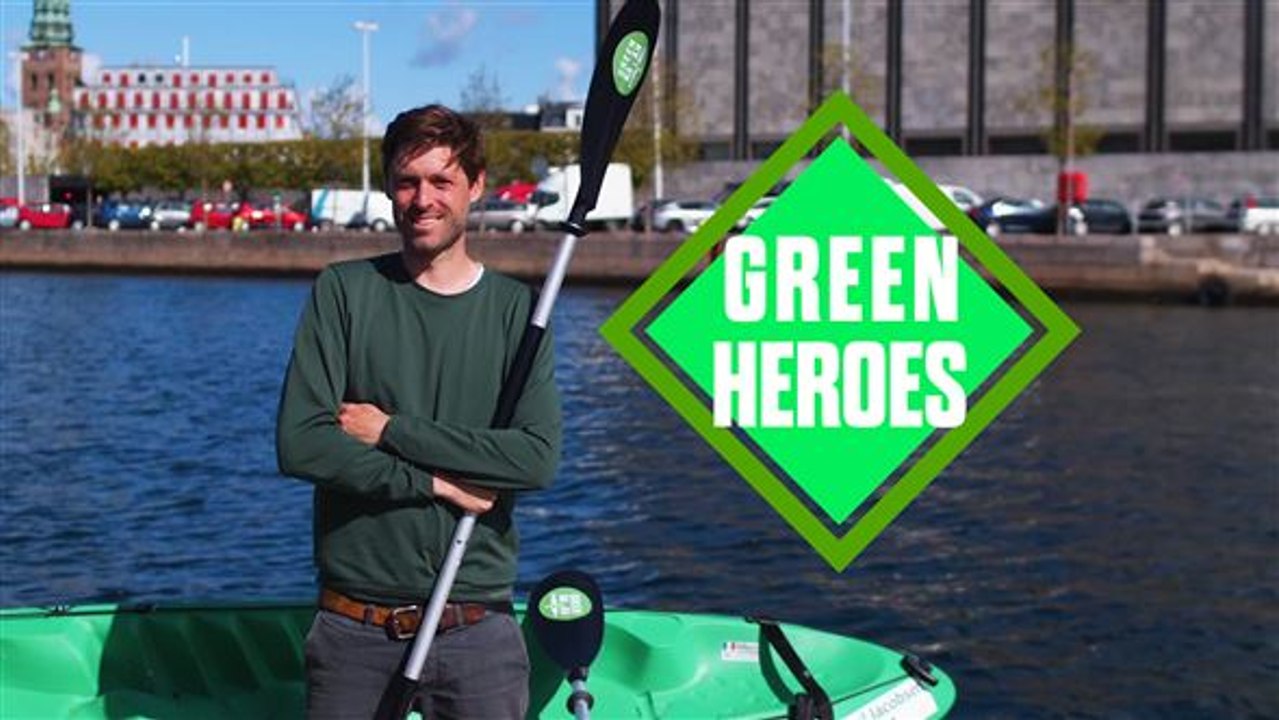 Free kayaks? The cool way a man got people to pick up trash