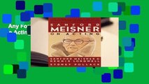 Any Format For Kindle  Sanford Meisner on Acting by Sanford Meisner