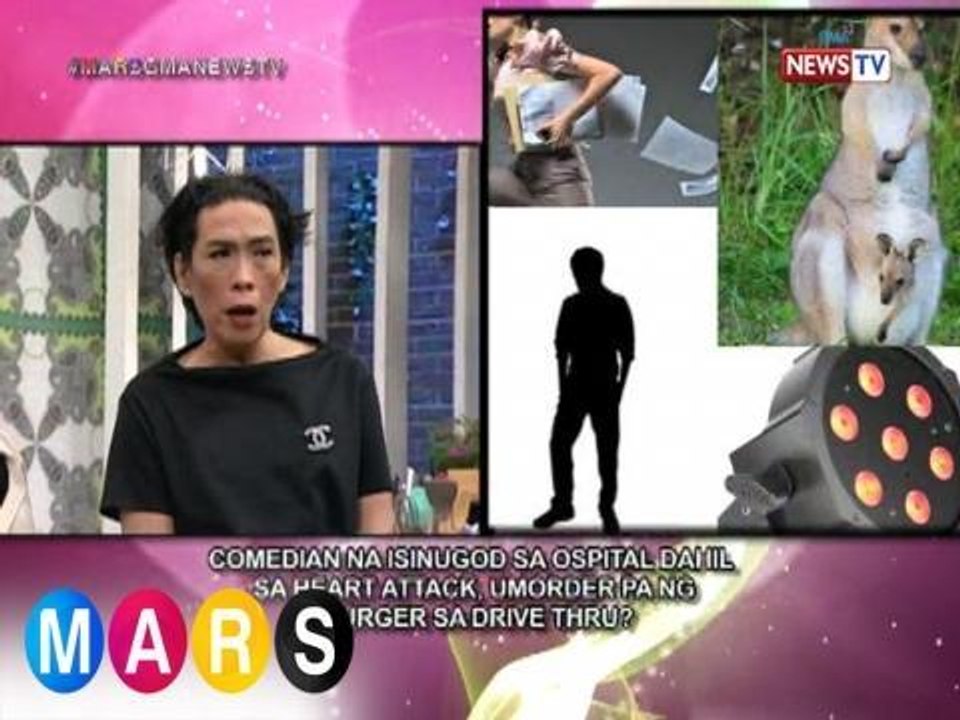 Mars: Comedian, um-order pa sa drive thru bago maisugod sa ospital! | Mars Mashadow