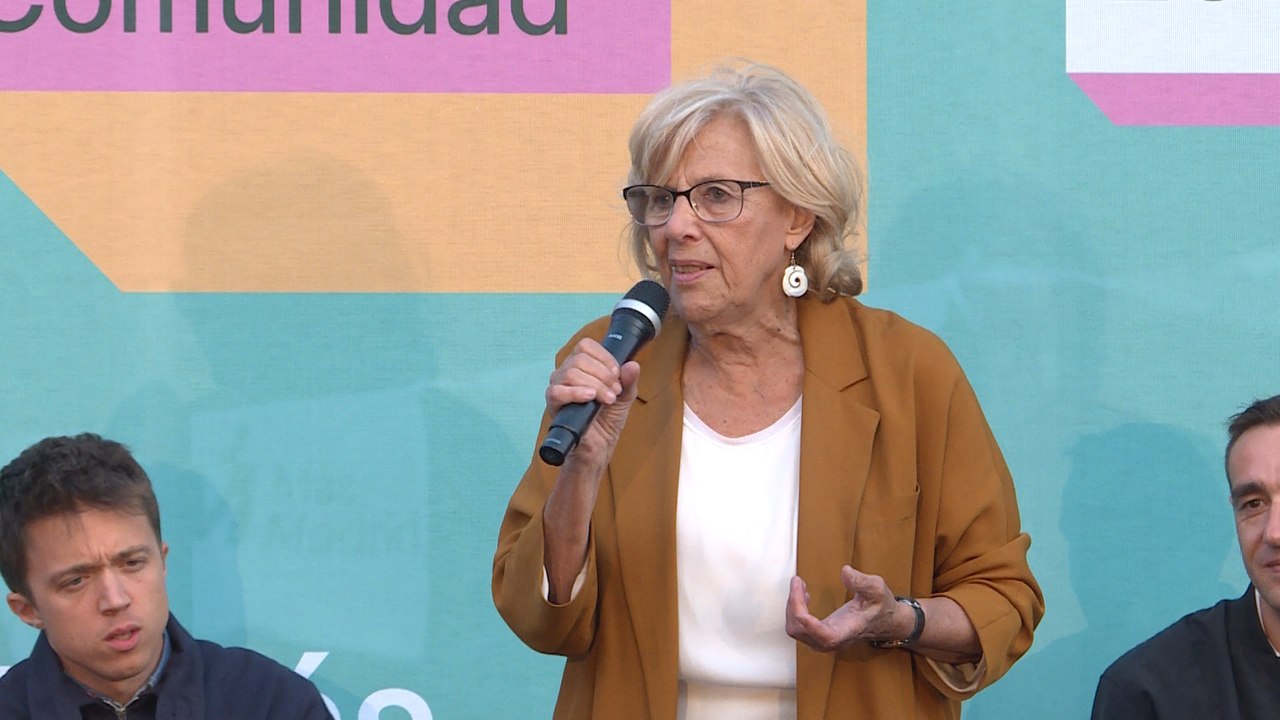 Carmena a quienes le critican por sus 75 años: "Qué tontos sois"