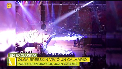 Olga Breeskin vivió un calvario por su ruptura con Juan Gabriel.