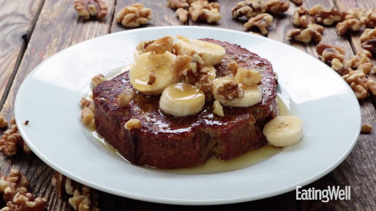 How to Make Banana Bread French Toast