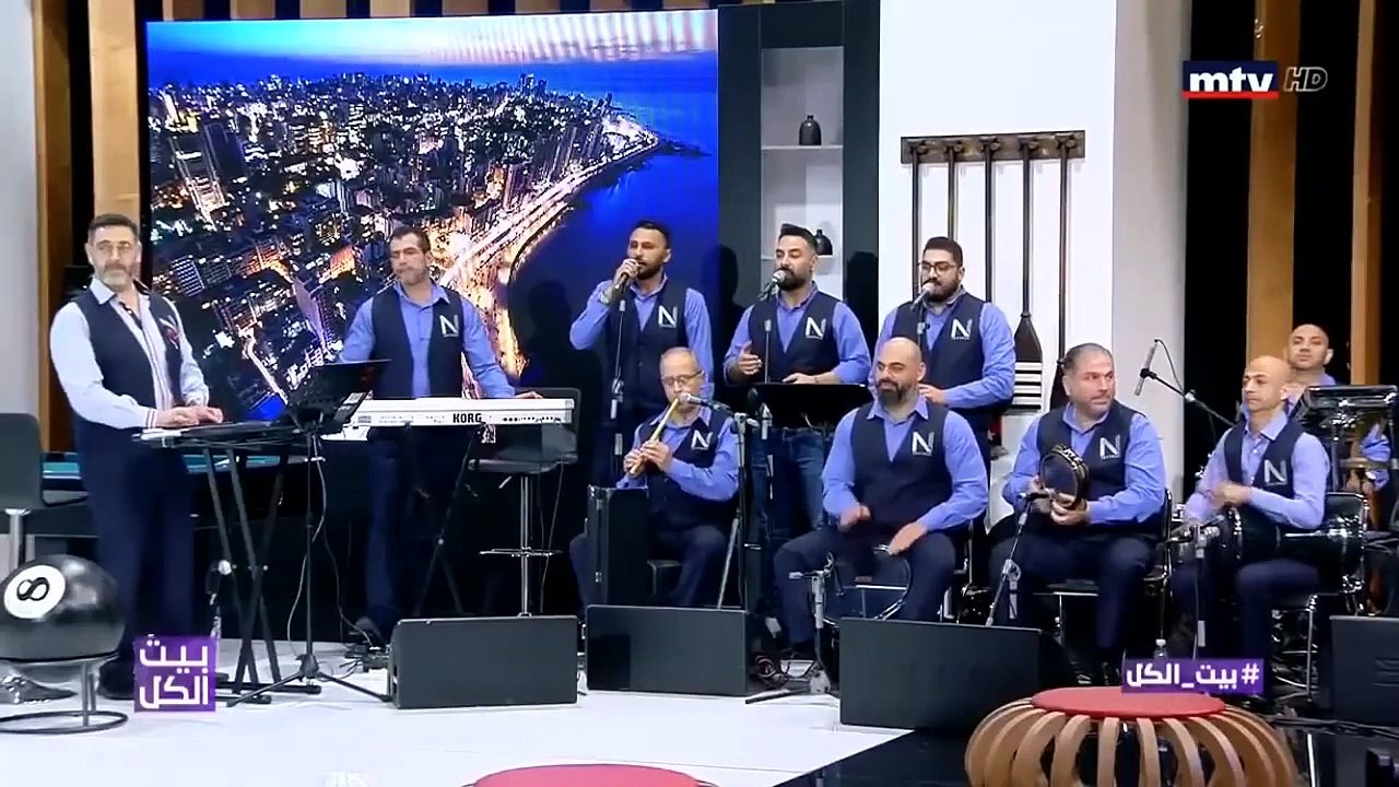 (ع جبين الليل عازار حبيب/ بصوت ناصيف زيتون ( من بيت الكل