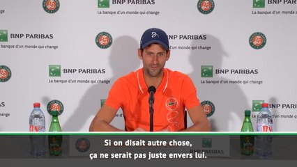 Roland-Garros - Djokovic : "L'opportunité de gagner les quatre Grands Chelems à la suite"