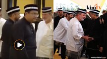 Mukhriz tak salam Sultan Johor, TMJ salam Tun M