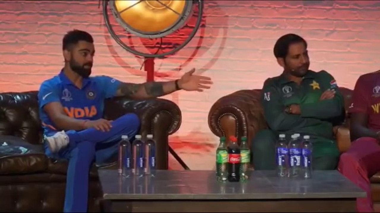 Virat Kholi & Sarfaraz Ahmed are excited to play angainst each other in CWC2019 - live cricket 2019