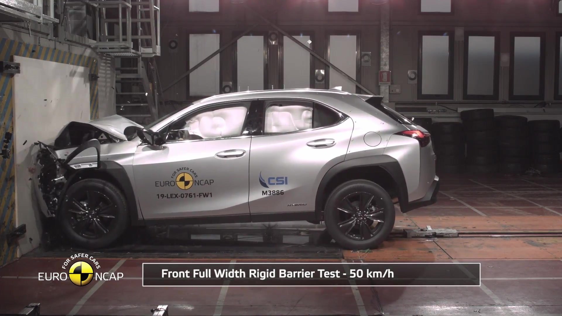 Lexus Ux Crash Tests 19 Video Dailymotion