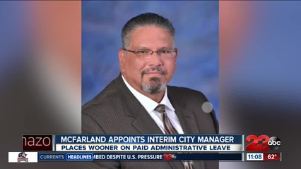McFarland picks interim city manager