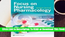 [Read] Focus on Nursing Pharmacology  For Trial