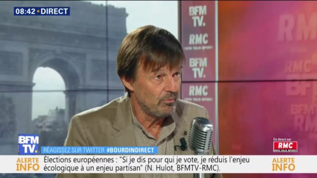 Je n'ai aucune amertume. Nicolas Hulot ne regrette pas d'avoir quitté le gouvernement