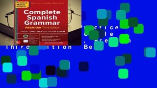 Full E-book  Practice Makes Perfect: Complete Spanish Grammar, Premium Third Edition  Best