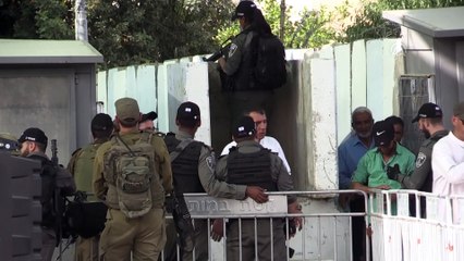 Ramazan ayının üçüncü cuma namazı için Beytüllahim'den geçişler - BEYTULLAHİM