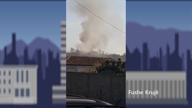 Stop- Fushe Kruje, djegia e mbeturinave ne mes te lagjes nje ritual i perditshem. (01.04.2019)