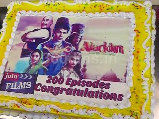 Watch! ALADDIN 200 Success Episodes Celebration with Whole Team