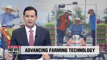 President Moon promotes farming tech to help elderly farmers