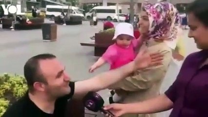 Eşlerin seçim tartışması olay oldu