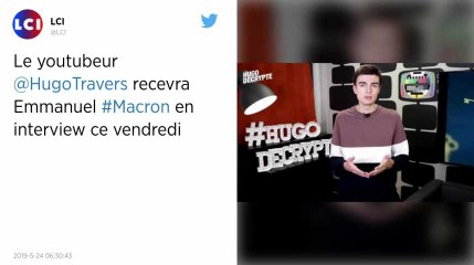 Européennes. Emmanuel Macron face à un youtubeur pour convaincre les jeunes de voter