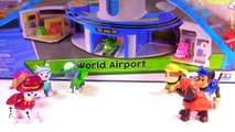 SUPER WINGS World Airport Playset Helps Paw Patrol Fly to Toy Surprise Island -