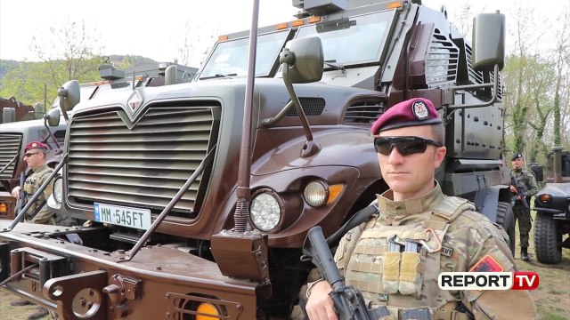 Report TV - SHBA dhuratë 37 mjete të blinduara International MaxxPro MRAP për FA
