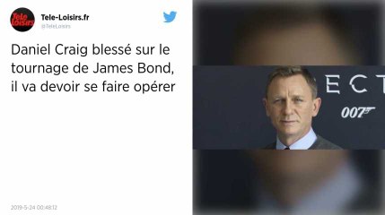 Blessé sur le tournage de James Bond, Daniel Craig va se faire opérer