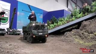 Militärfahrzeuge, Panzer auf der Intermodellbau 2019