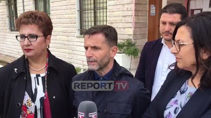 Report TV - Erjon Braçe: Jemi legjitim! Basha sorollatet në Berlin, njerëzit i la rrugëve