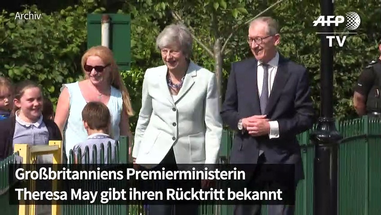 Theresa May gibt ihren Rücktritt bekannt