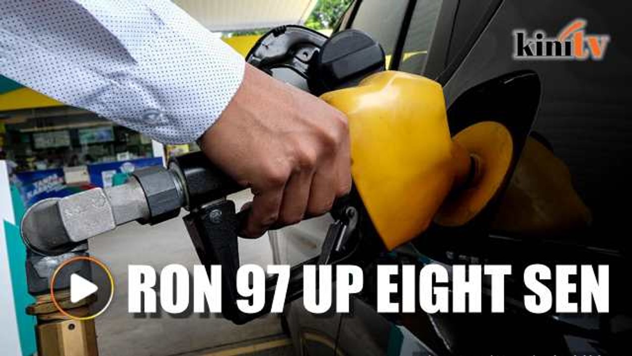 RON97 up eight sen, RON 95 and diesel prices remains uchanged