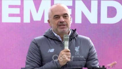 RTV Ora - Rama në Kukës prezanton Safet Gjicin, e presin me protesta