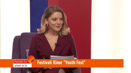 Sara Milenkovska flet per festivalin rinor “Youth Fest”