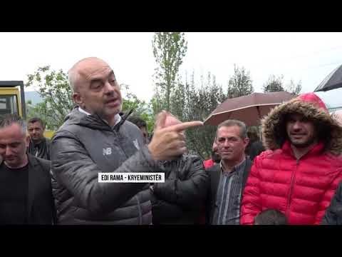 Rama inspekton punimet e një rruge në Lezhë - Top Channel Albania - News - Lajme