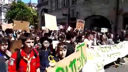 Marche des jeunes pour le climat à Besançon