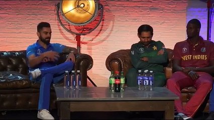 Virat Kholi  Sarfaraz Ahmed CWC2019