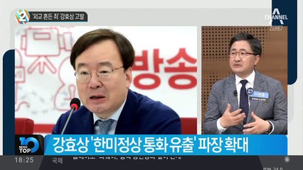 ‘외교 흔든 죄’ 강효상 고발