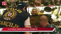 Arkeolog polislerden, tarihi eser kaçakçılarına darbe