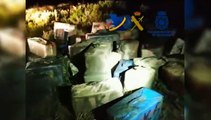 Incautan más de 2000 kilos de hachís en una operación contra el narcotráfico en Huelva
