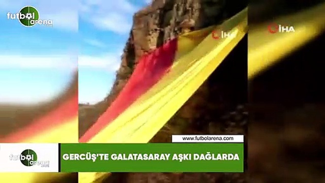 Gercüş'te Galatasaray aşkı dağlarda