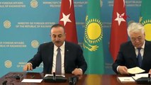 DHA DIŞ ? Çavuşoğlu, Kazakistan Dışişleri Bakanı ile ortak basın toplantısında konuştu