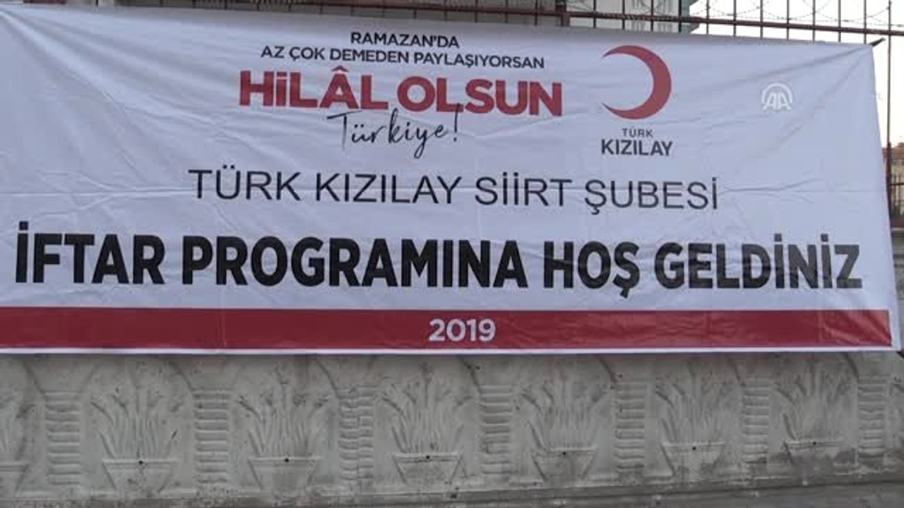 Kızılay'dan iftar programı