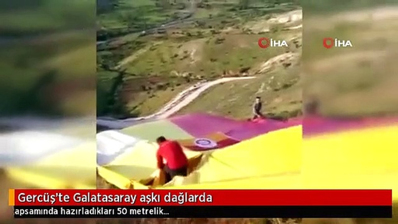 Gercüş'te Galatasaray aşkı dağlarda