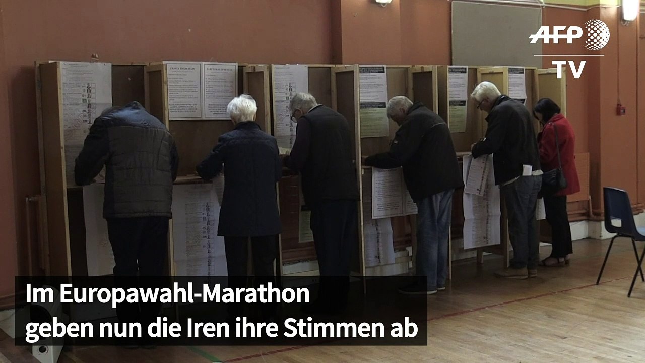 Europawahl: Irland und Tschechien stimmen ab