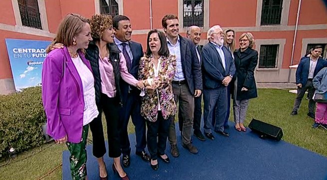 Casado, Montserrat y Arias Cañete visitan Ávila