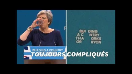 Les discours de Theresa May n&#39;ont pas été de tout repos