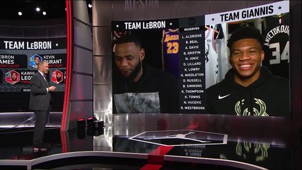 Team LeBron & Team Giannis fll Draft | 2019 NBA All-Star
