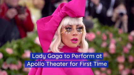 Lady Gaga Takes Her Performance To The Apollo