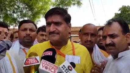 मोदी लहर में जीत सतीश गौतम, बोले- जिन्ना की तस्वीर को पाकिस्तान भेजने का वक्त आ गया