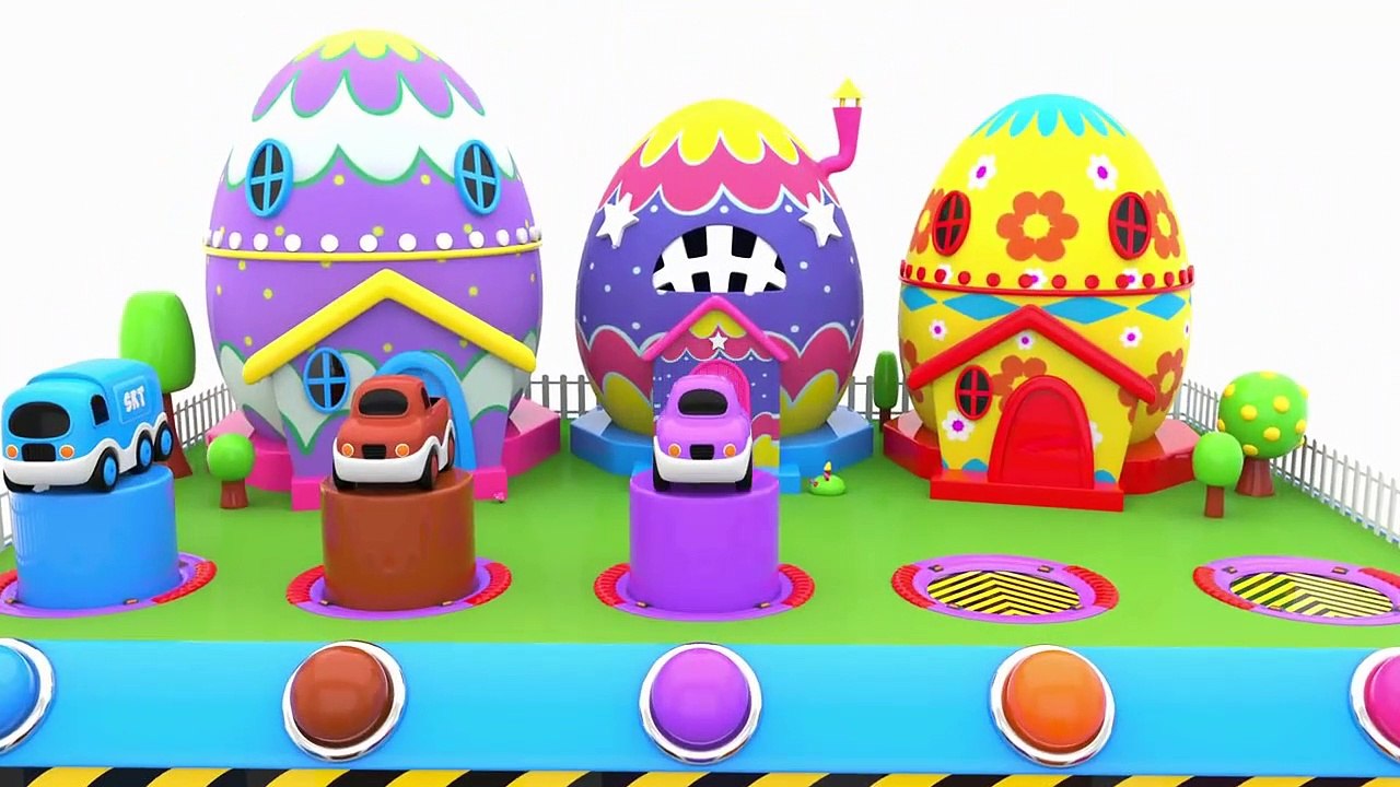 Coloring Street Vehicles Toys - Colors Videos Collection for Children